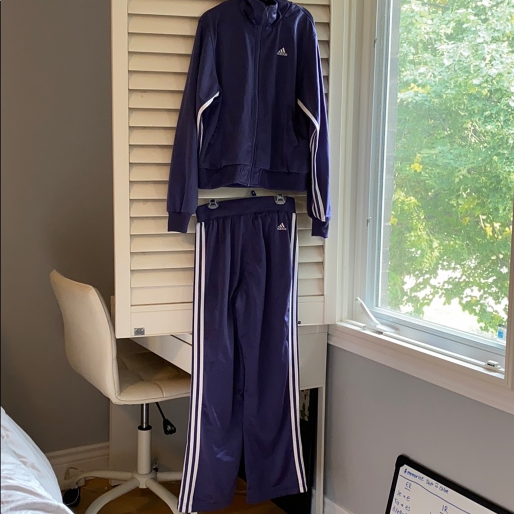 Vintage adidas trainer suit